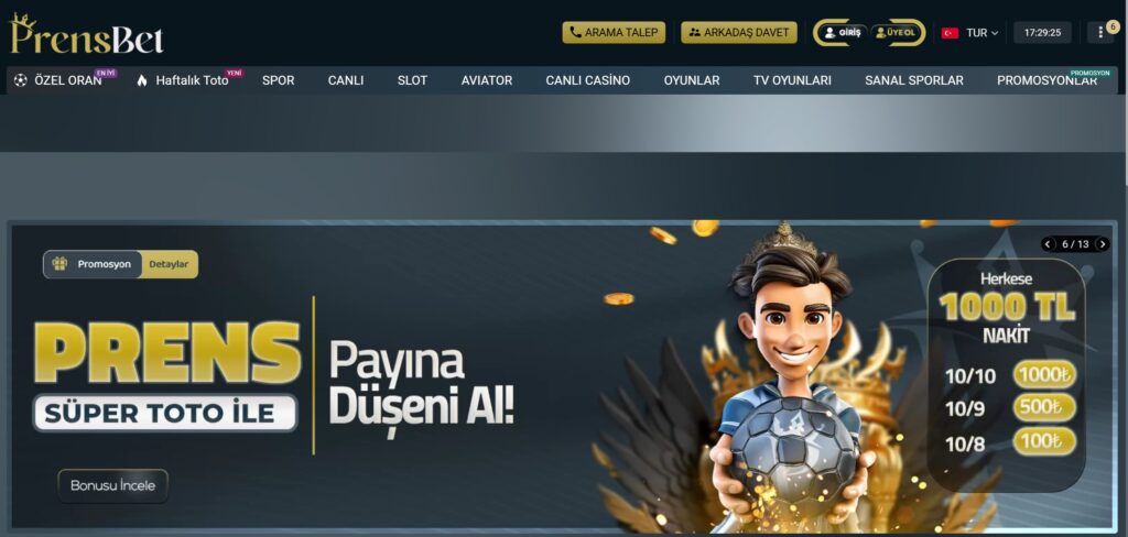prensbet altyapısı